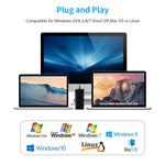Lettore schede Rocketek CR7 USB 3.0 7 in 1