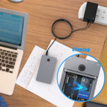 Docking station NVMe doppia unità M.2 USB3.1 Gen2 Rocketek ME921