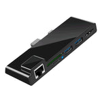 Adattatore HUB Rocketek 6 in 1 HDMI USB 3.0 RJ45 per Surface Pro
