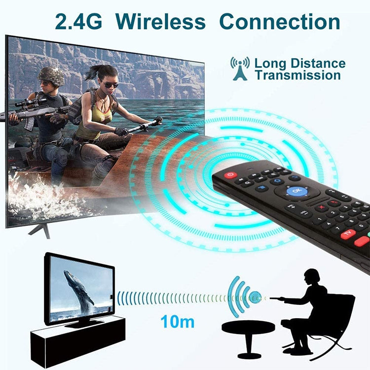 Telecomando wireless Fly Air Mouse 2,4 GHz MX3-L