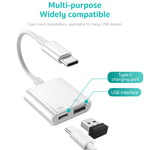 Adattatore USB-C S-211 2 in 1 per fotocamera e smartphone - immagine 2
