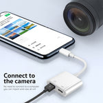 Adattatore USB-C S-211 2 in 1 per fotocamera e smartphone - immagine 6
