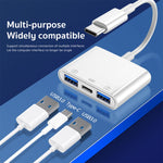 Adattatore USB-C 3 in 1 S-202 per ricarica, audio e dati - immagine 6