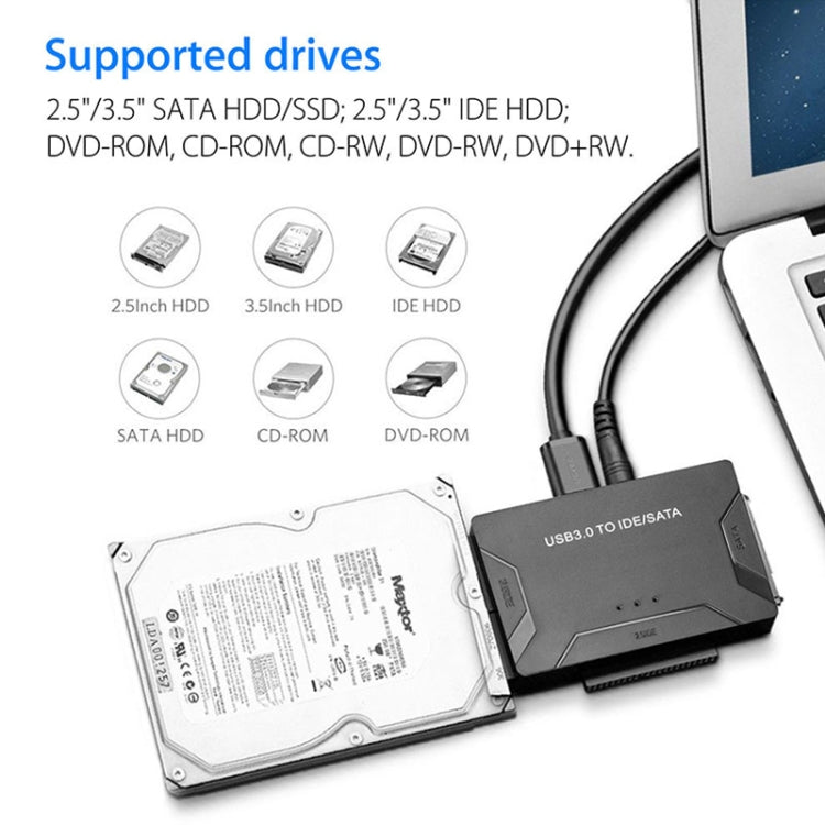 Adattatore SATA IDE a USB 3.0 per dischi 2,5" e 3,5"