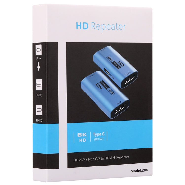 Adattatore HDMI 3 in 1 USB-C 8K Z08 in metallo - immagine 3