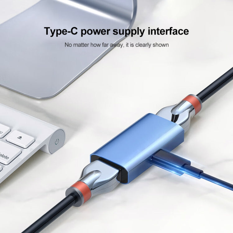 Adattatore HDMI 3 in 1 USB-C 8K Z08 in metallo - immagine 4