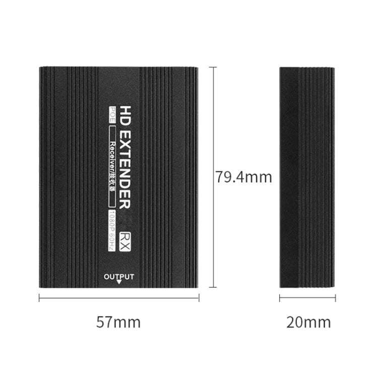 Measy ET1820 Extender HDMI con alimentazione POE 200m