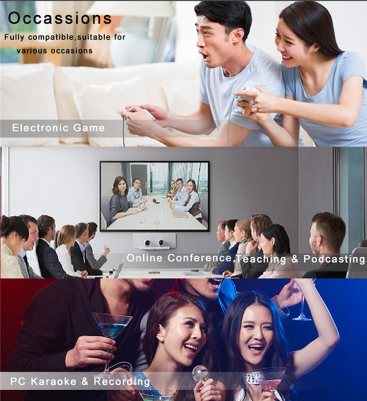 Compatibile con PC e Mac per spettacoli trasmessi dal vivo, KTV, ecc.