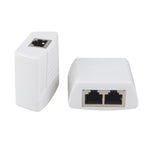 Accoppiatore Ethernet RJ45 a 2 porte con protezione fulmini