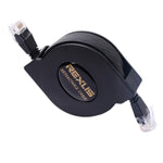 Cavo Ethernet CAT6 piatto RJ45 retrattile 1 metro