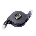 Cavo Ethernet CAT6 piatto RJ45 retrattile 1 metro