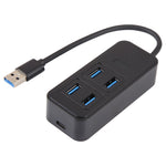Adattatore HUB 5 in 1 USB a USB 3.0 e USB-C