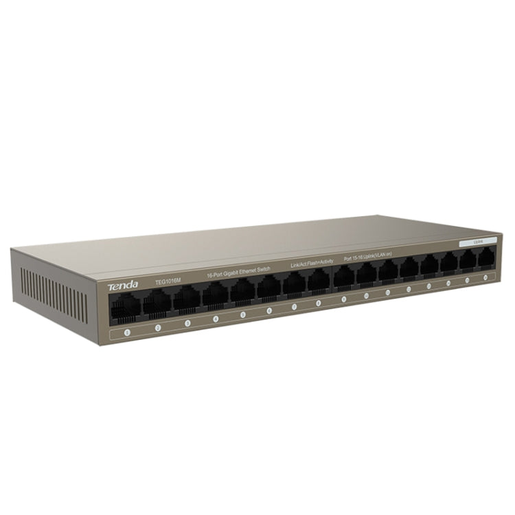 Switch Gigabit Ethernet Tenda TEG1016M a 16 porte RJ45 - immagine 2
