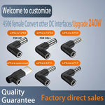 Alimentatore Lenovo 240W con connettore DC quadrato a gomito - immagine 4