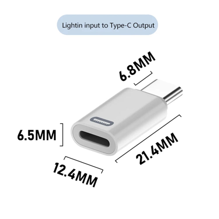 Adattatore da 8 pin femmina a USB-C maschio Gen3