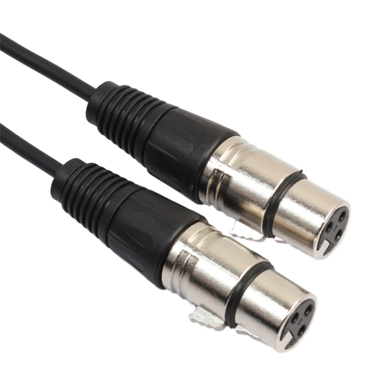 Cavo adattatore audio XLR 1 maschio a 2 femmine da 30 cm - immagine 3
