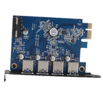 Scheda PCI Express USB 3.0 4 porte ORICO per desktop