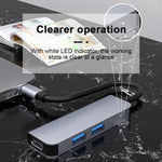 Docking station HUB Type-C 3 in 1 USB 3.0 x2 HDMI