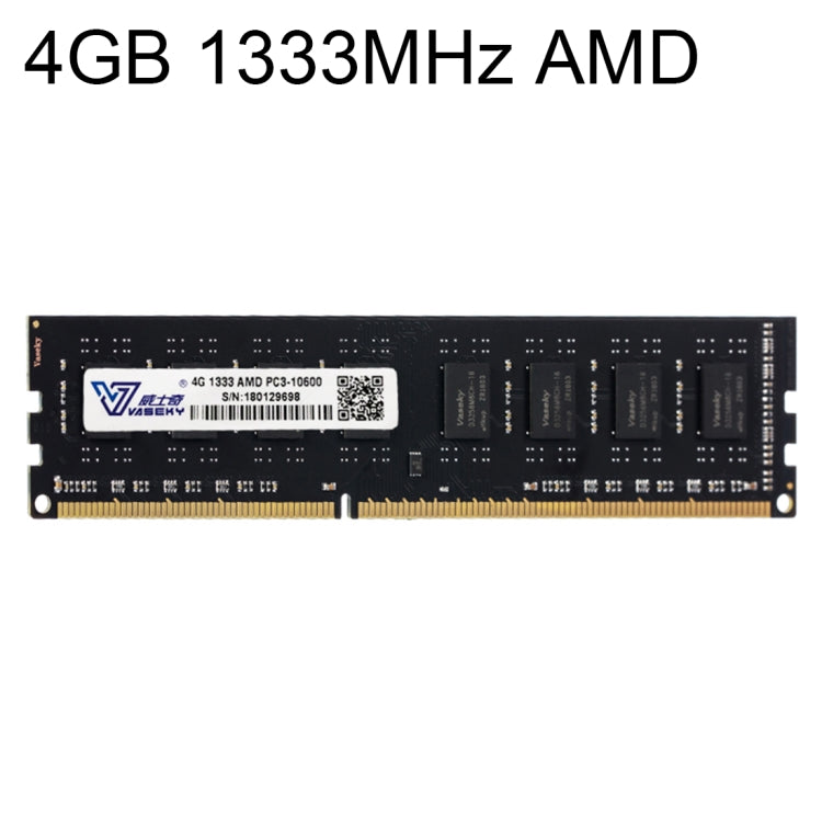 Modulo RAM DDR3 4GB 1333MHz PC3-10600 per desktop AMD