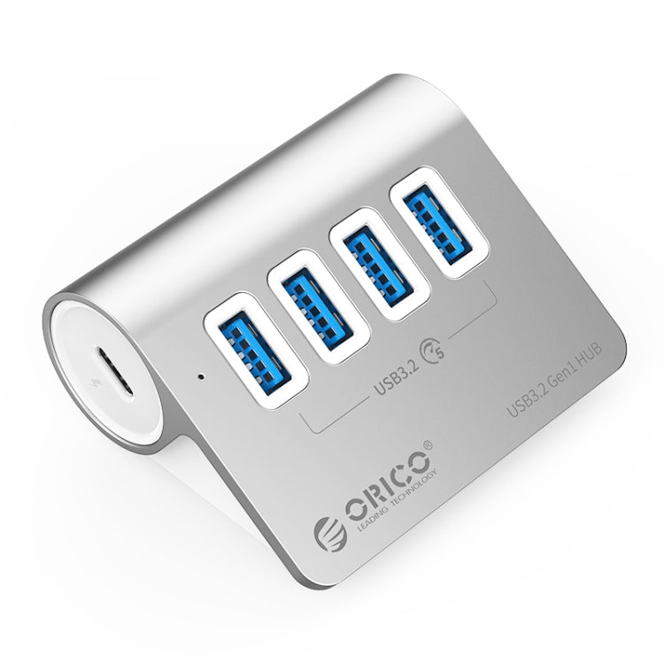 Hub Orico 4 porte USB 3.2 Gen1 5 Gbps in alluminio