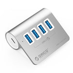 Hub USB 3.2 Gen1 4 porte 10 Gbps in lega di alluminio