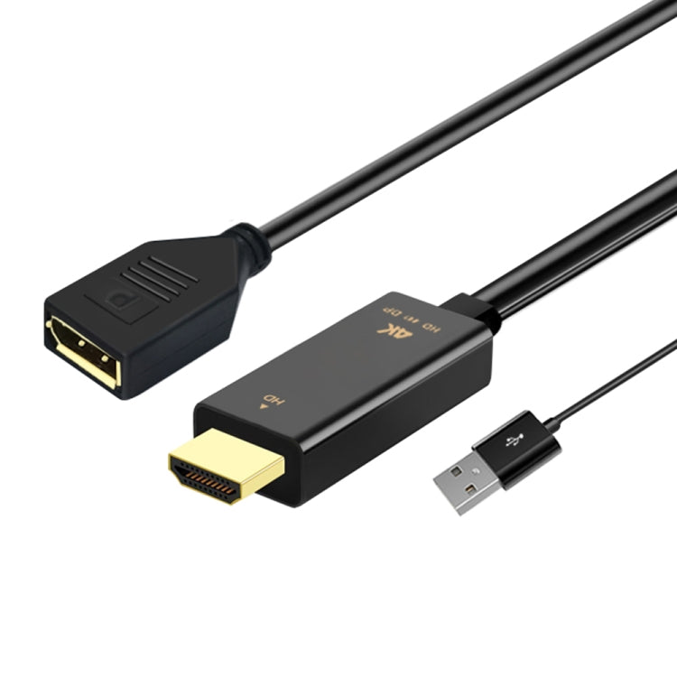 Cavo adattatore HDMI+USB 2.0 maschio a DisplayPort femmina 25 cm