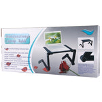 Supporto da tavolo pieghevole in alluminio con tappetino mouse