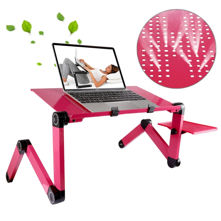 Supporto da tavolo pieghevole in alluminio con tappetino mouse
