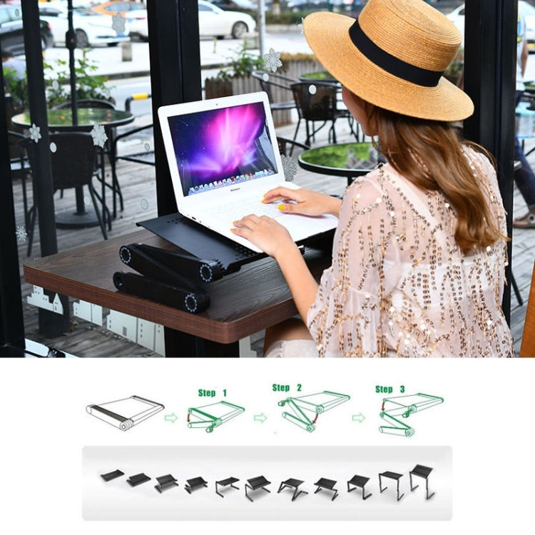 Supporto da scrivania pieghevole per laptop in alluminio