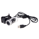 Webcam USB 2.0 HD 480 pixel con microfono per PC