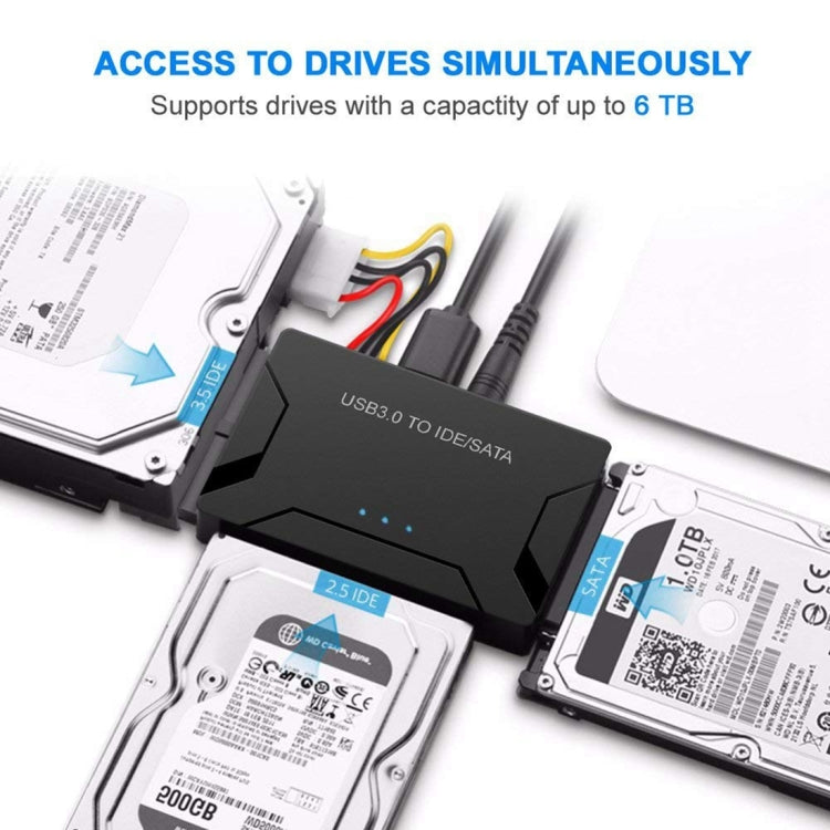 Cavo adattatore USB 3.0 a SATA/IDE per HDD 2,5" e 3,5"
