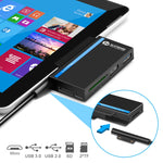 Hub USB 3.0 e lettore schede per Microsoft Surface Go