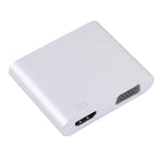 Adattatore docking station 3 in 1 per smartphone HDMI VGA