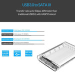 ORICO 3139U3 Custodia per disco rigido SATA 3,5" USB 3.0