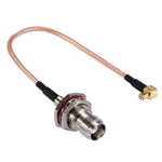 Cavo RG316 TNC femmina a MCX maschio 15 cm