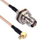 Cavo RG316 TNC femmina a MCX maschio 15 cm