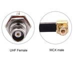 Cavo RG316 TNC femmina a MCX maschio 15 cm
