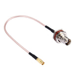 Cavo coassiale RG316 BNC femmina a MCX femmina, 20 cm
