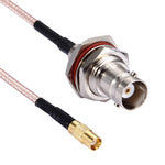 Cavo coassiale RG316 BNC femmina a MCX femmina, 20 cm - immagine 3