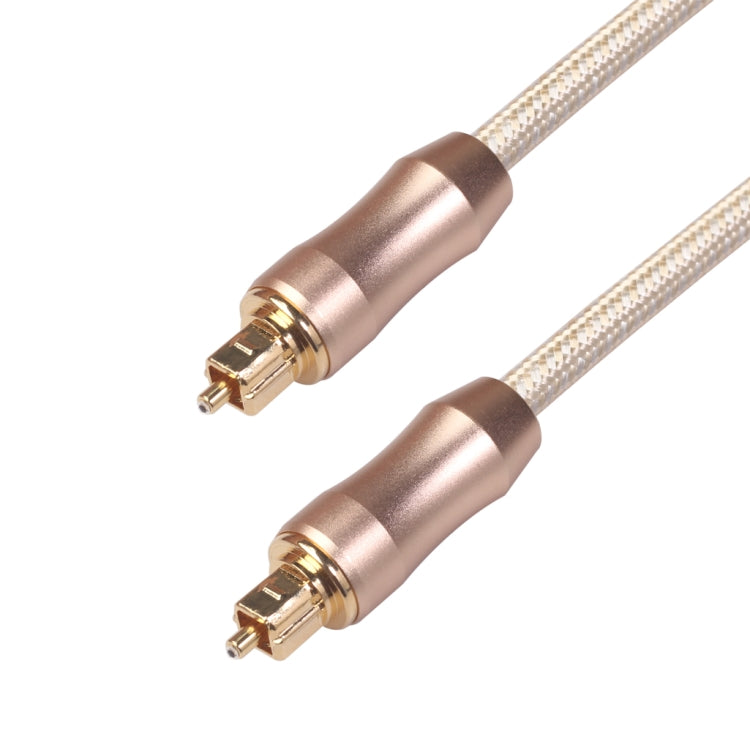 Cavo audio fibra ottica Toslink SPDIF 5 metri placcato oro