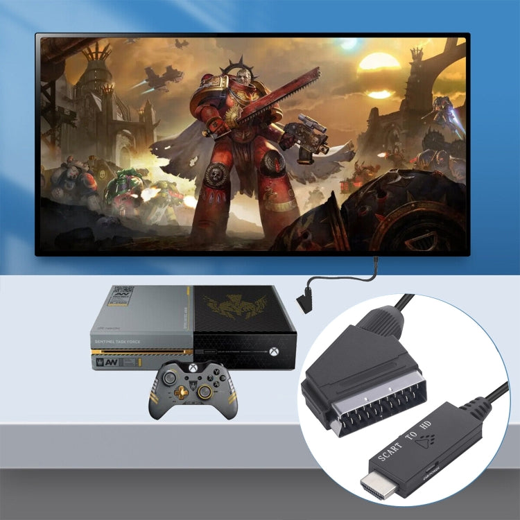 Convertitore da Scart a HDMI 1080p compatibile