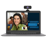 Webcam HD 720P con microfono fonoassorbente USB 2.0
