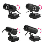 Webcam HD 720P con microfono fonoassorbente USB 2.0