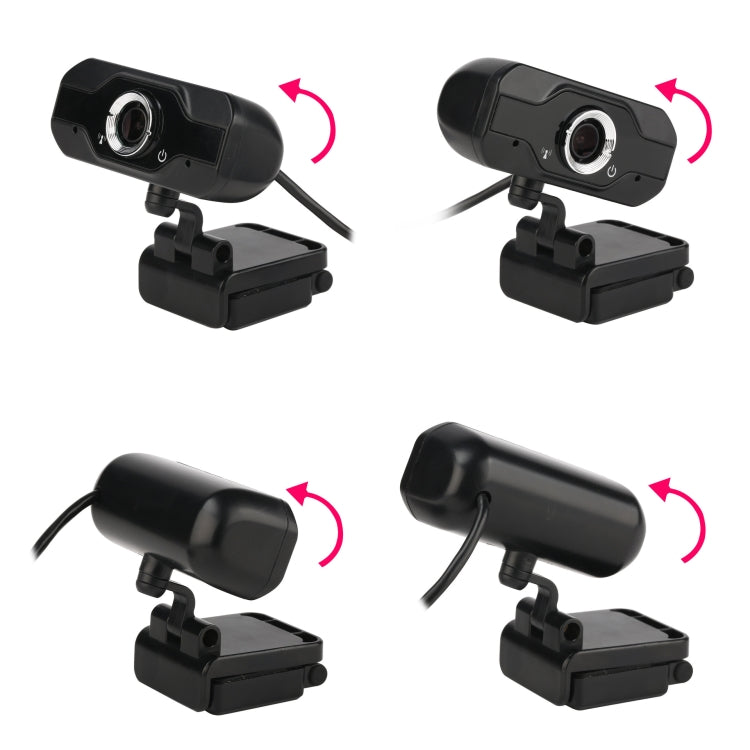 Webcam HD 720P con microfono fonoassorbente USB 2.0