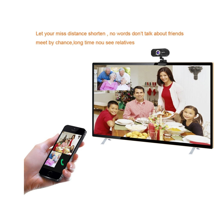 Webcam HD 720P con microfono fonoassorbente USB 2.0