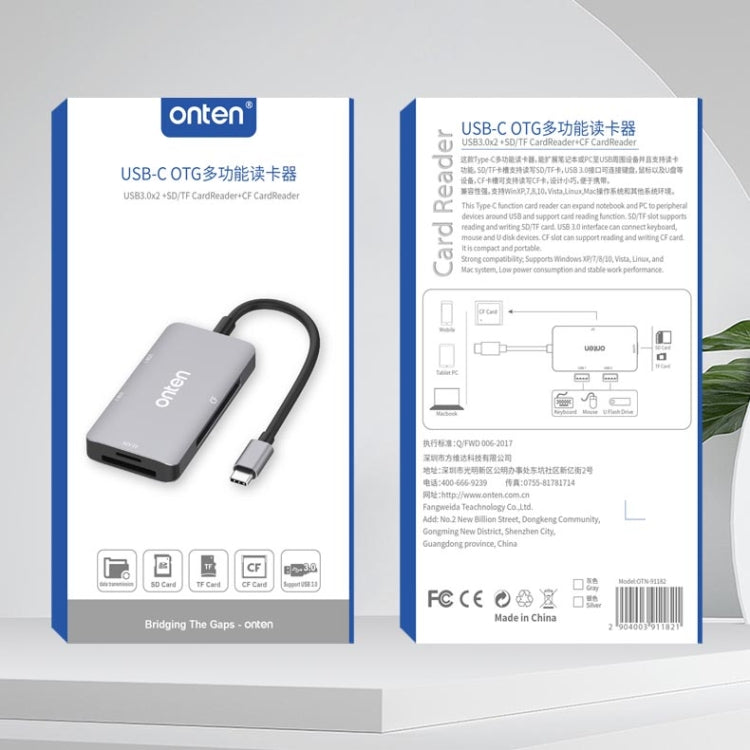 Lettore schede multifunzione 5 in 1 USB 3.0 Type-C OTG