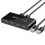 Ugreen USB Switch 2 PC condivisione 4 porte USB
