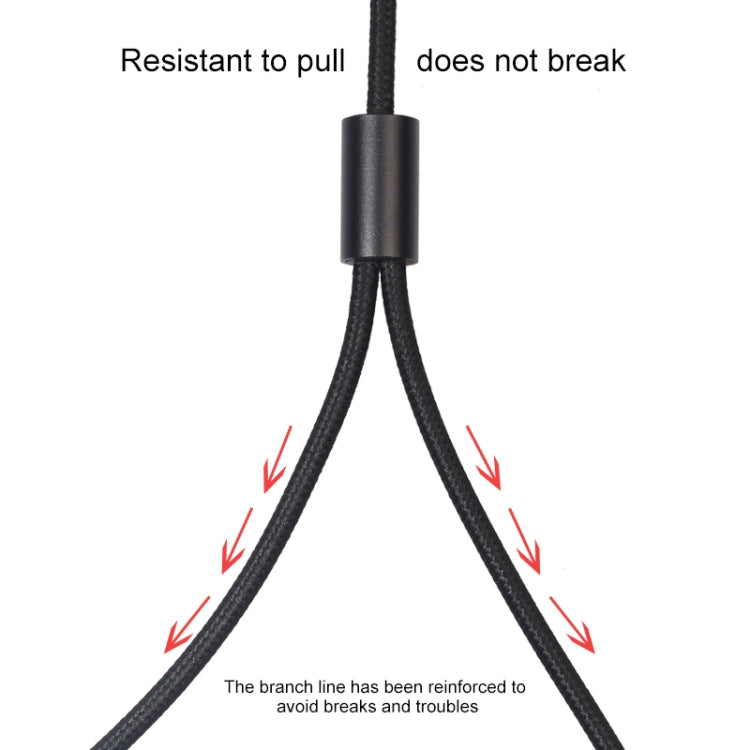 Cavo audio 3,5 mm a doppio RCA placcato oro 0,5 m