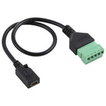 Cavo adattatore Mini 5 pin femmina a 5 pin USB 30 cm