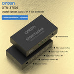 Connettore audio digitale ottico 3 ingressi 1 uscita